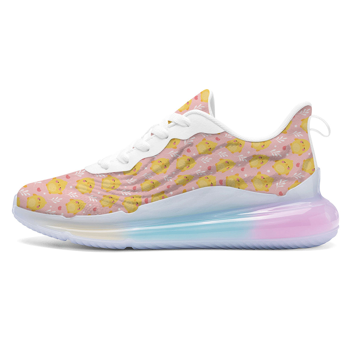 Chicken Cute Print Pattern Running Sneakers-grizzshop