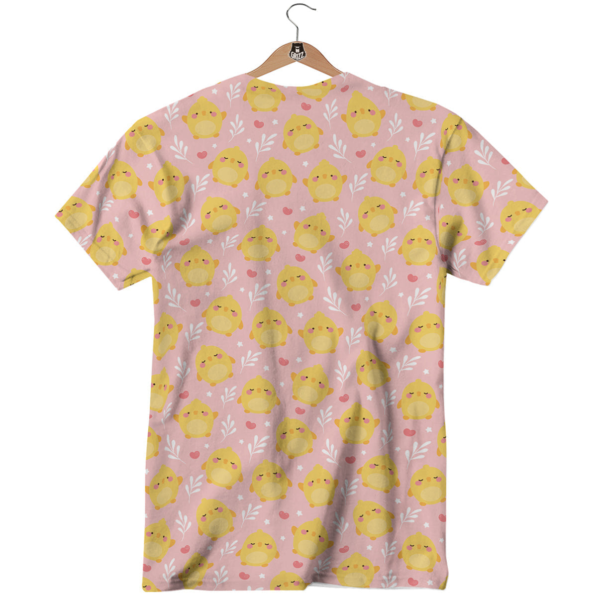 Chicken Cute Print Pattern T-Shirt-grizzshop