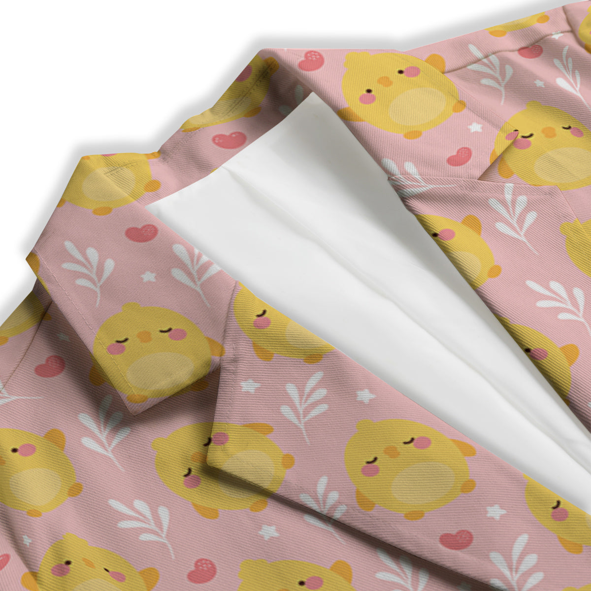Chicken Cute Print Pattern Women's Blazer-grizzshop