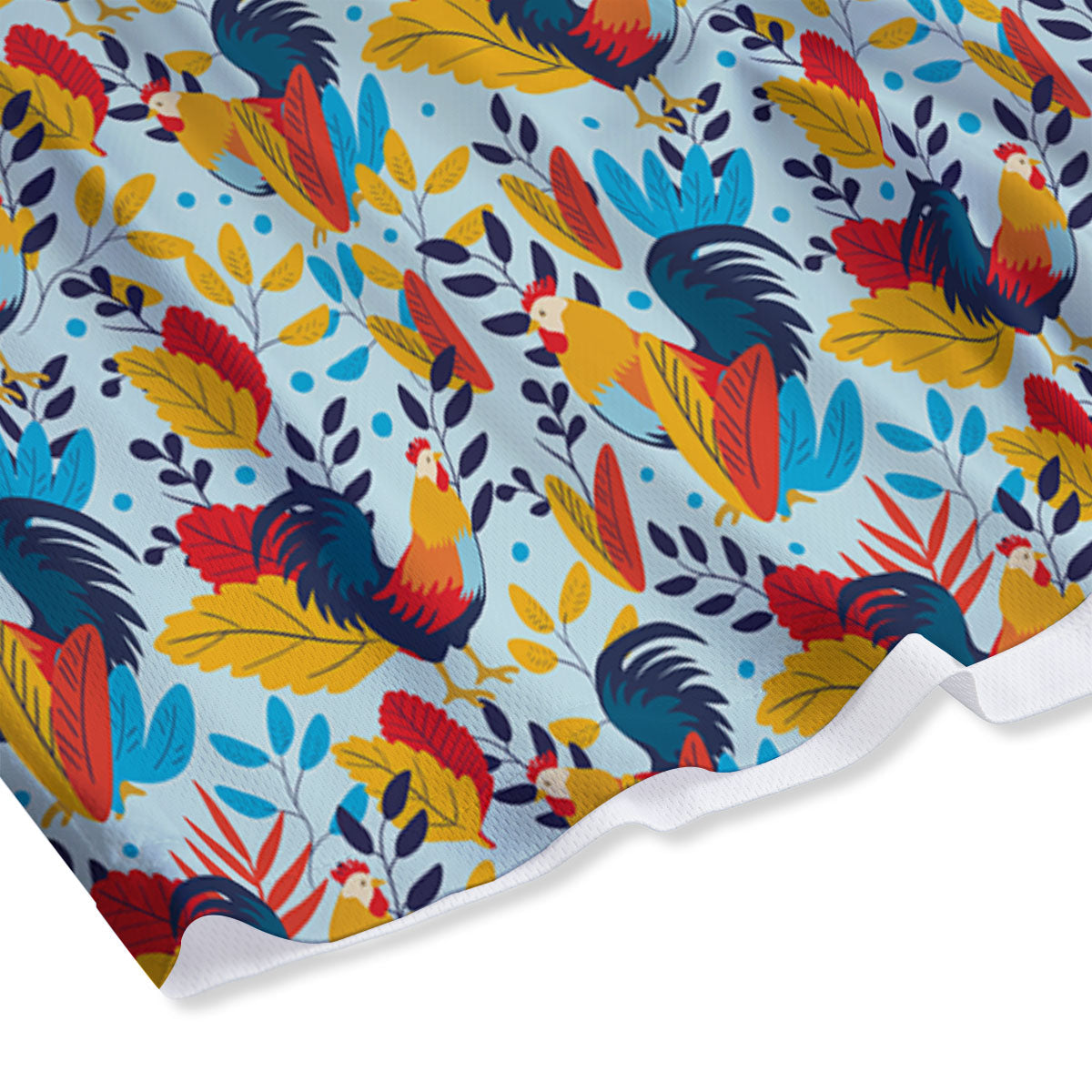 Chicken Exotic Print Pattern Mesh Shorts-grizzshop