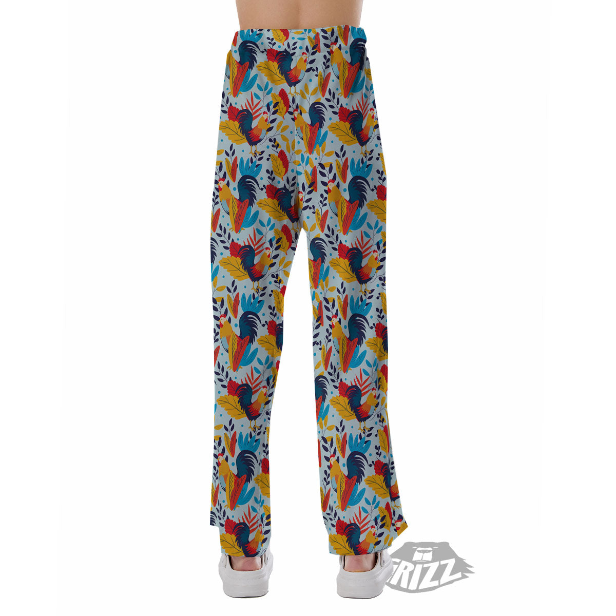 Chicken Exotic Print Pattern Pajama Pants-grizzshop