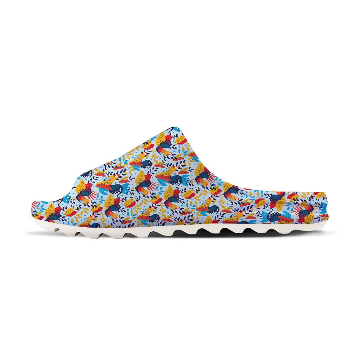Chicken Exotic Print Pattern Sandals-grizzshop