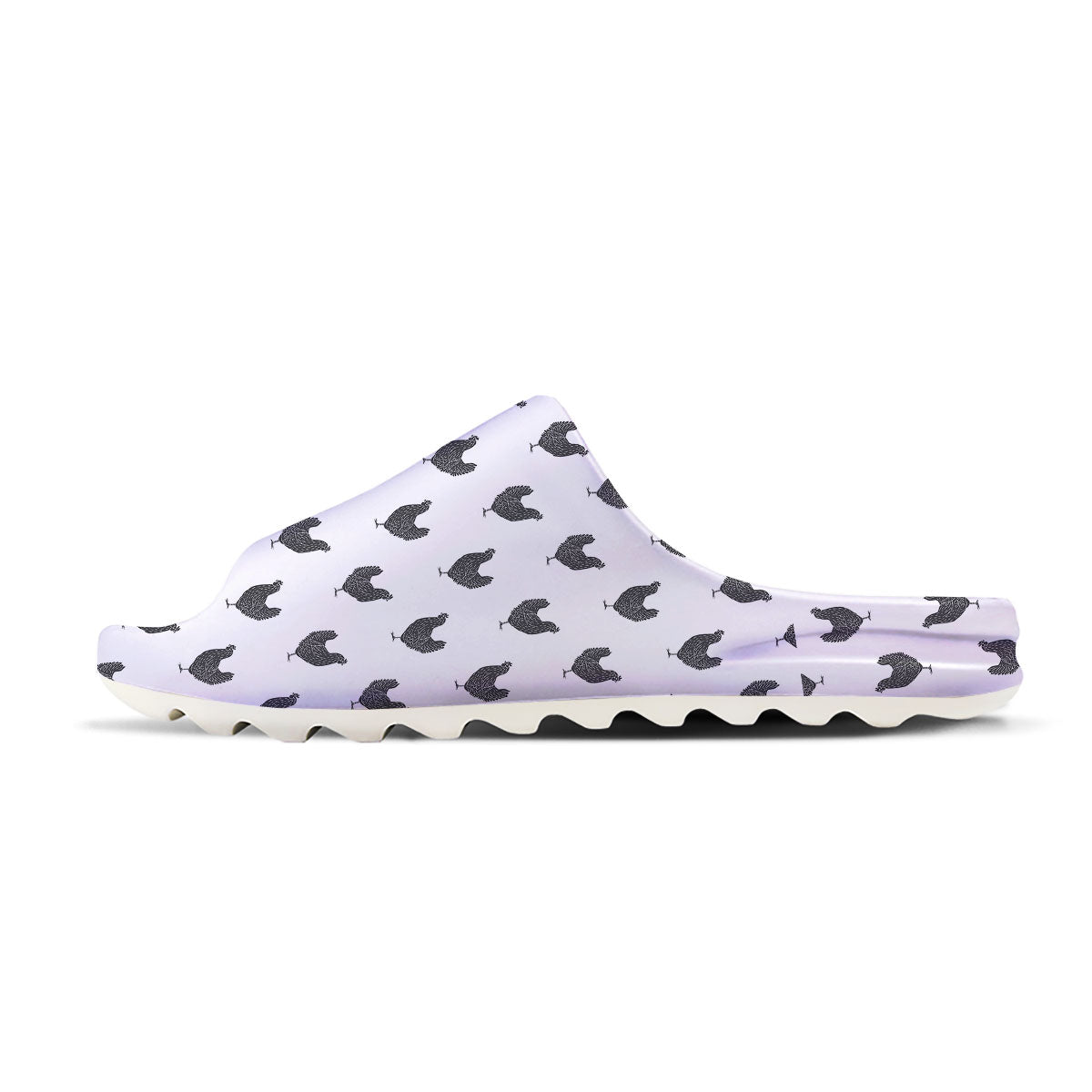 Chicken Painting Print Pattern Sandals-grizzshop
