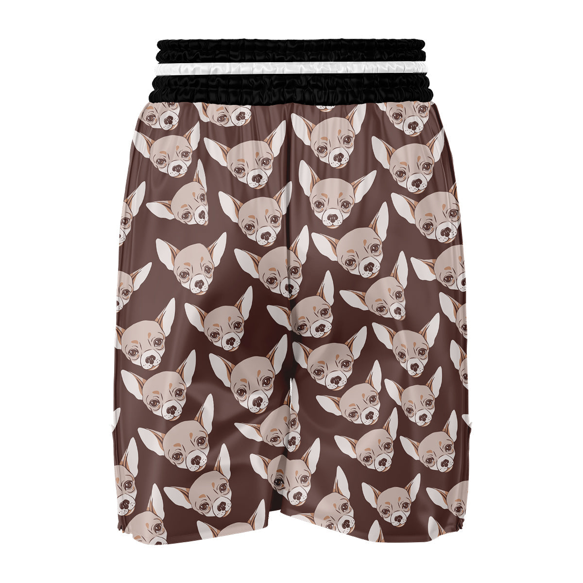 Chihuahua Pattern Boxing Shorts-grizzshop