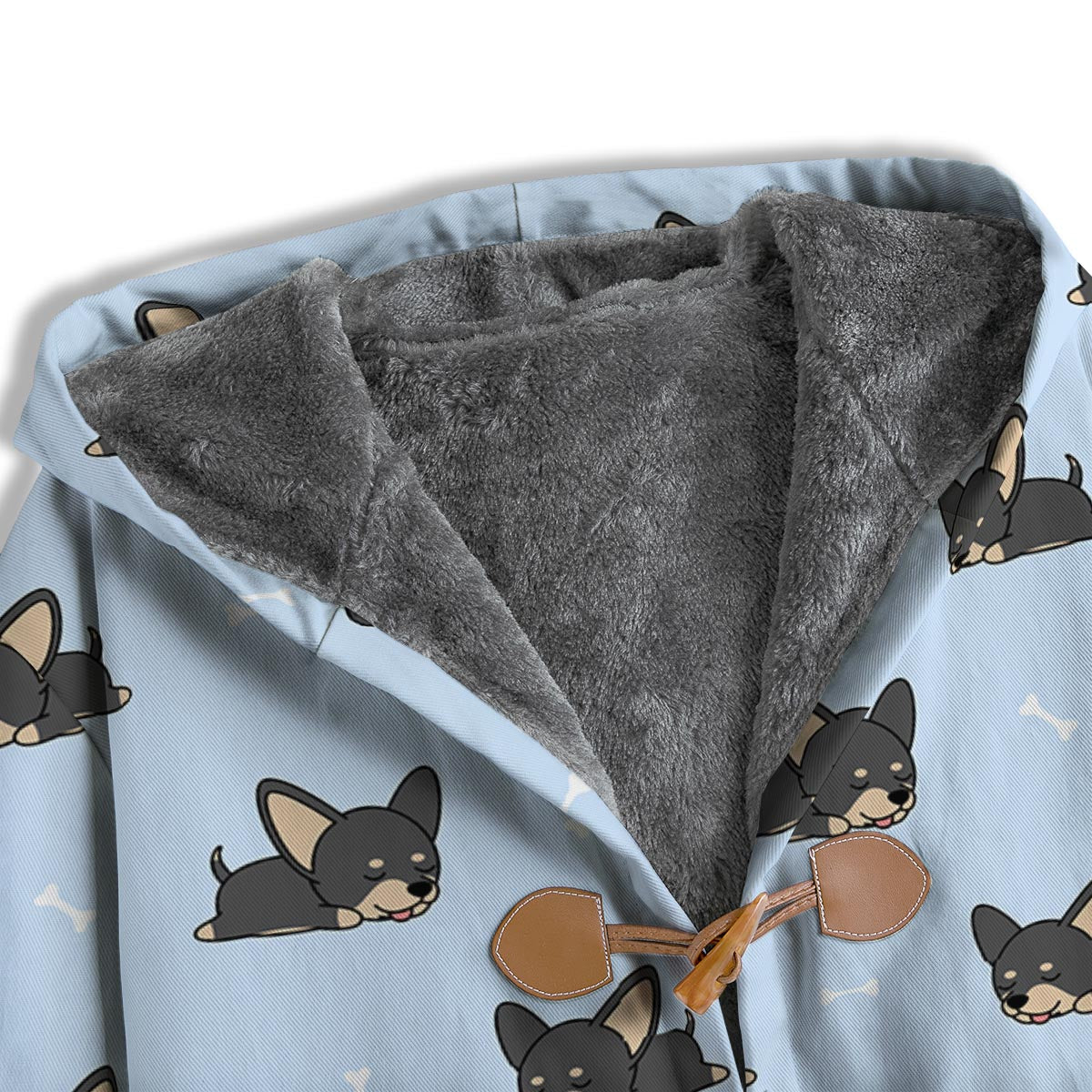 Chihuahua Sleeping Print Pattern Men's Windbreaker Jacket-grizzshop