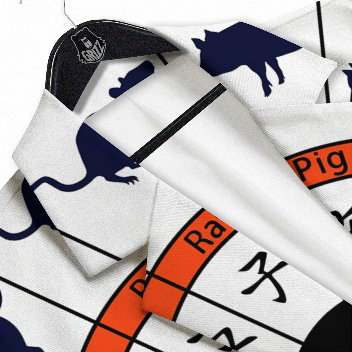 Chinese Zodiac Signs Yin Yang Print Men's Sport Coat-grizzshop