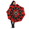 Chinese Zodiac Wheel Yin Yang Print Umbrella-grizzshop