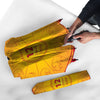 Chinese Zodiac Yellow And Red Print Umbrella-grizzshop