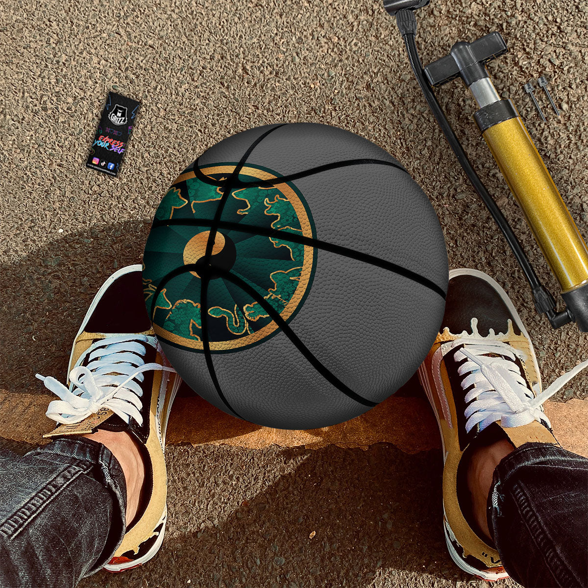 Chakra Manipura Print Pattern Basketball
