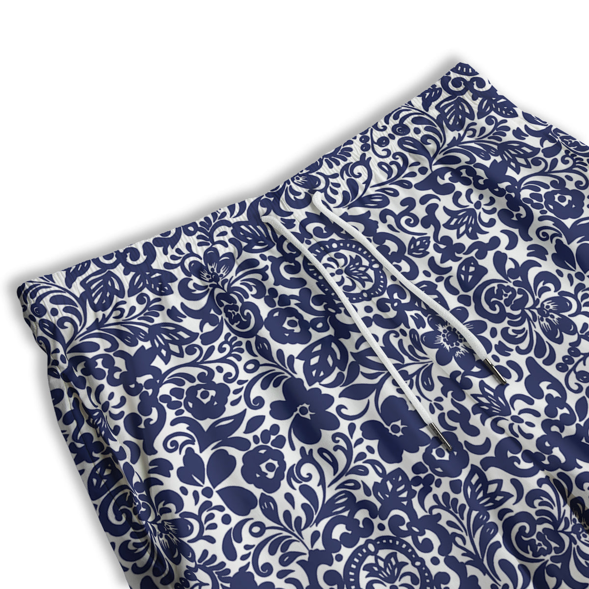 Chintz Floral Print Pattern Men's Athletic Shorts