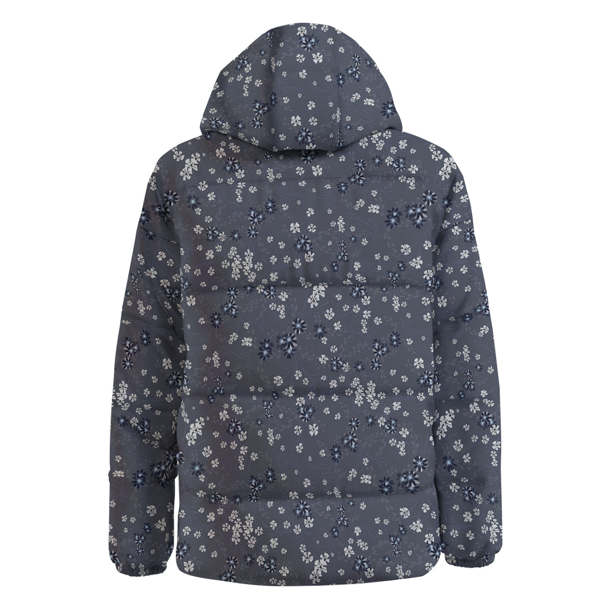 Chintz Floral Vintage Print Pattern Down Jacket-grizzshop