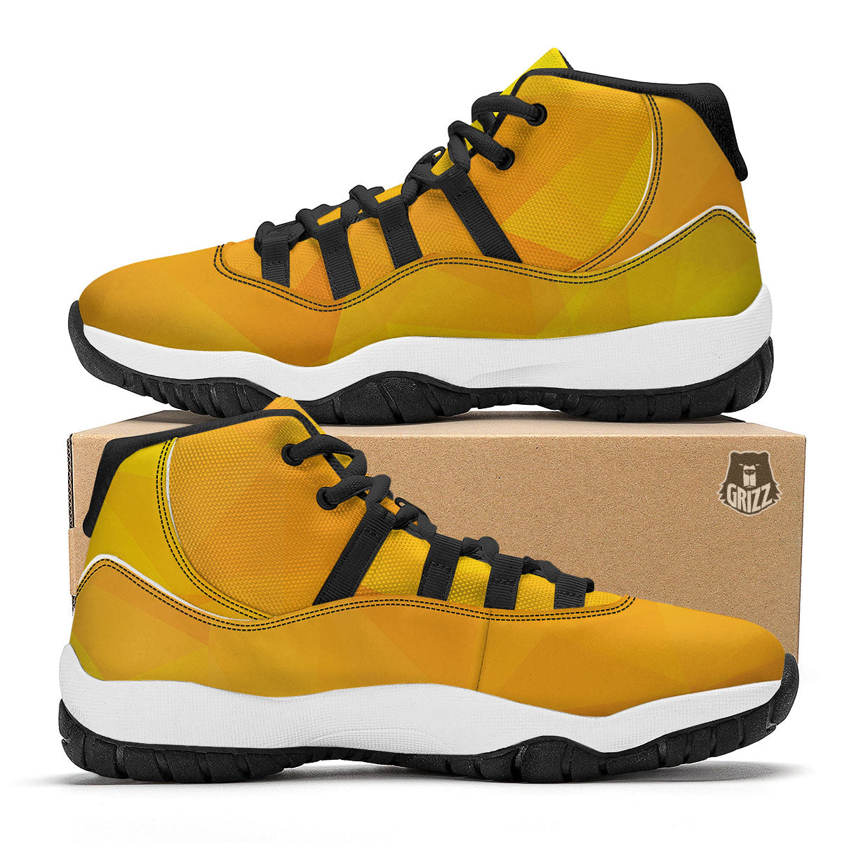Chocolate Candy Print Pattern Black Bball Shoes-grizzshop