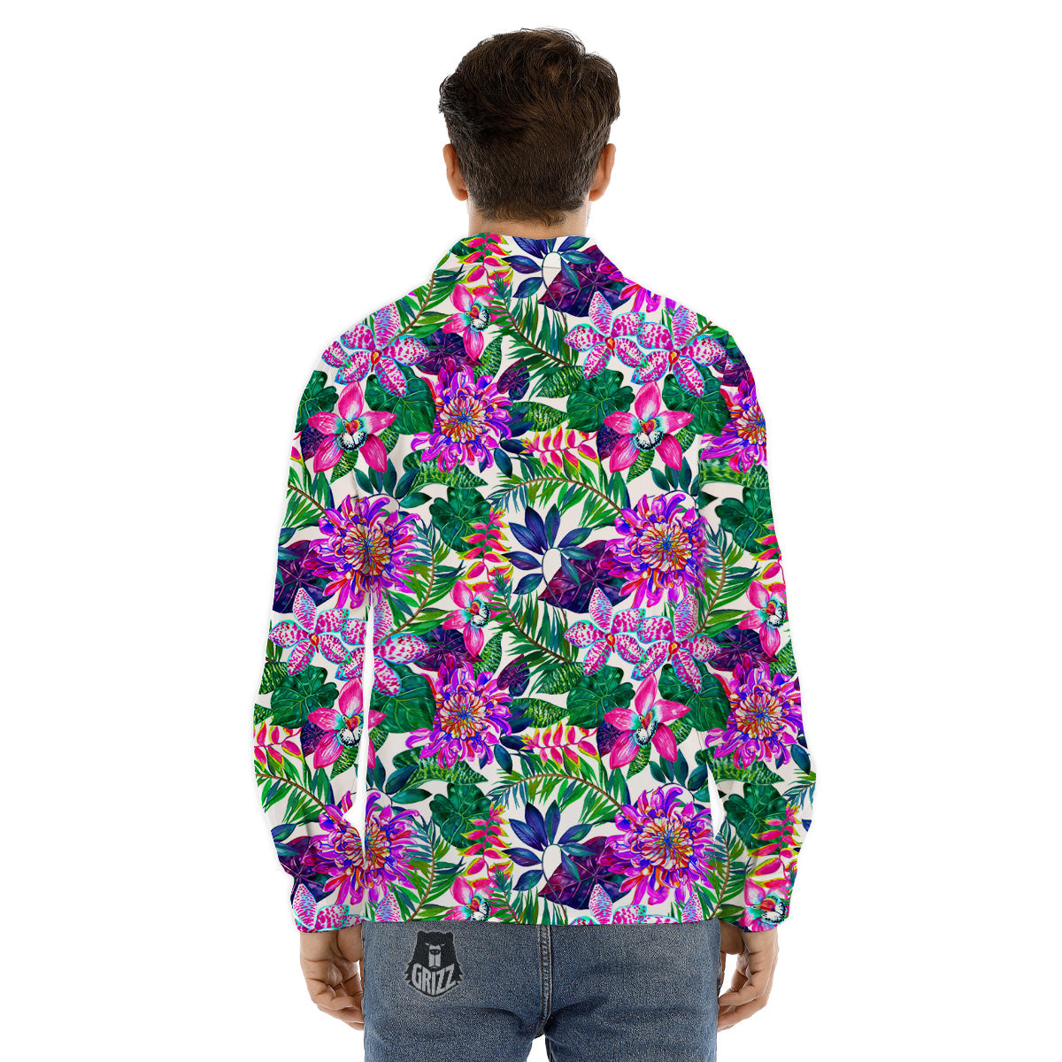 Chocolate Candy Print Pattern Men's Dress Shirts-grizzshop
