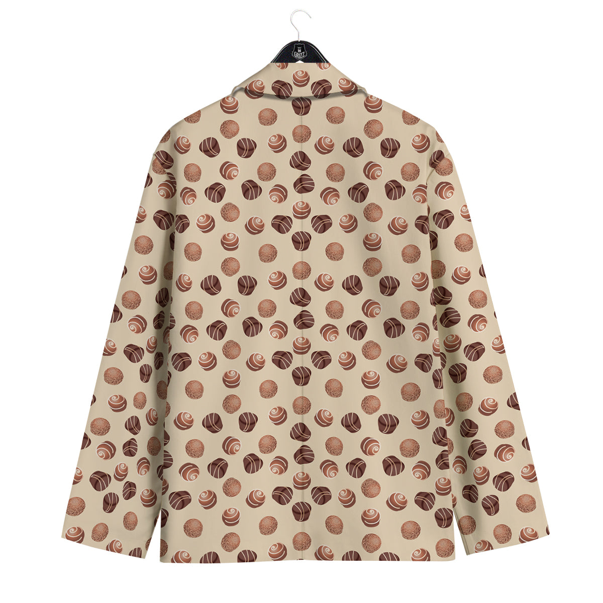 Chocolate Candy Print Pattern Men's Sport Coat-grizzshop