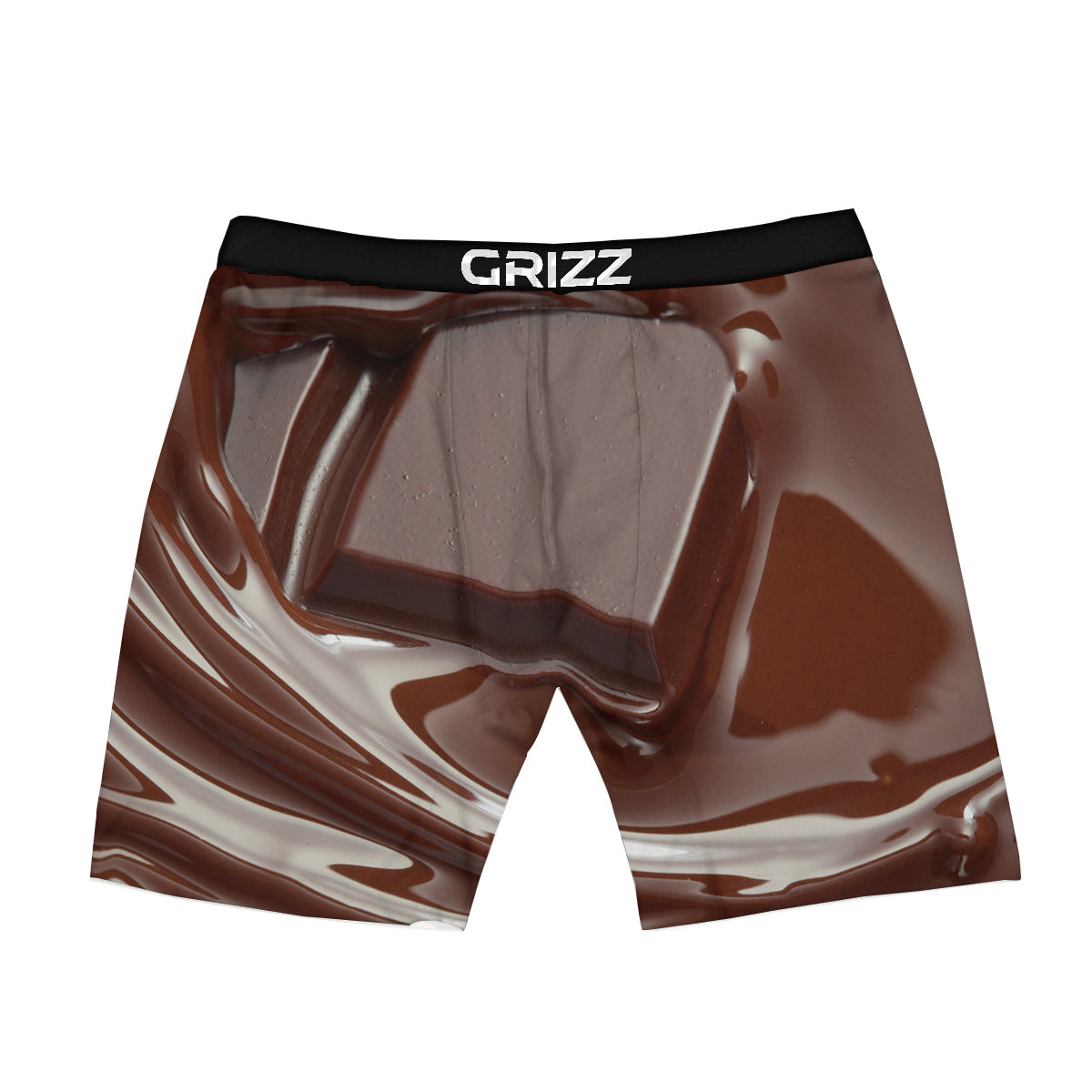 Chocolate Print Boxer Briefs-grizzshop