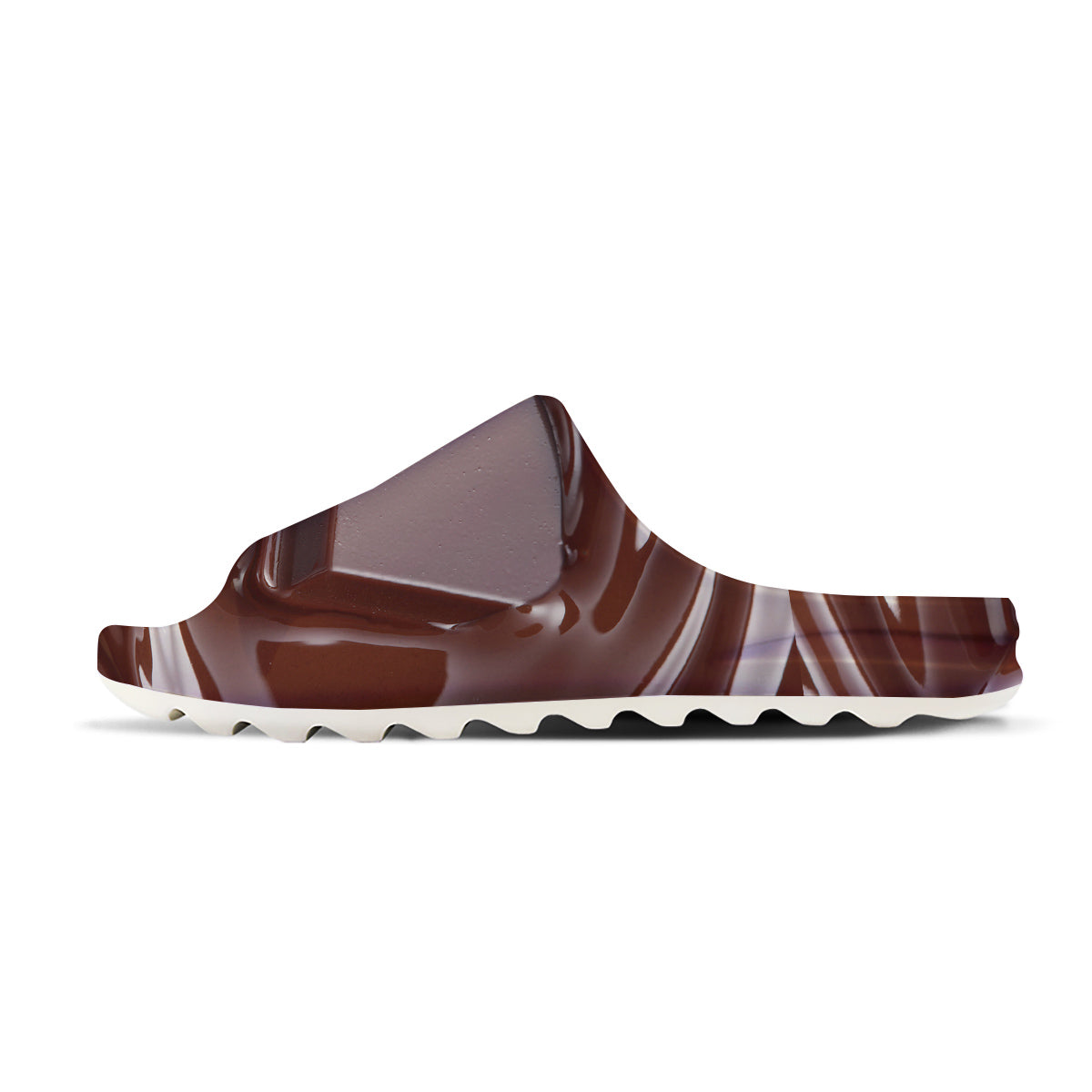 Chocolate Print Sandals-grizzshop