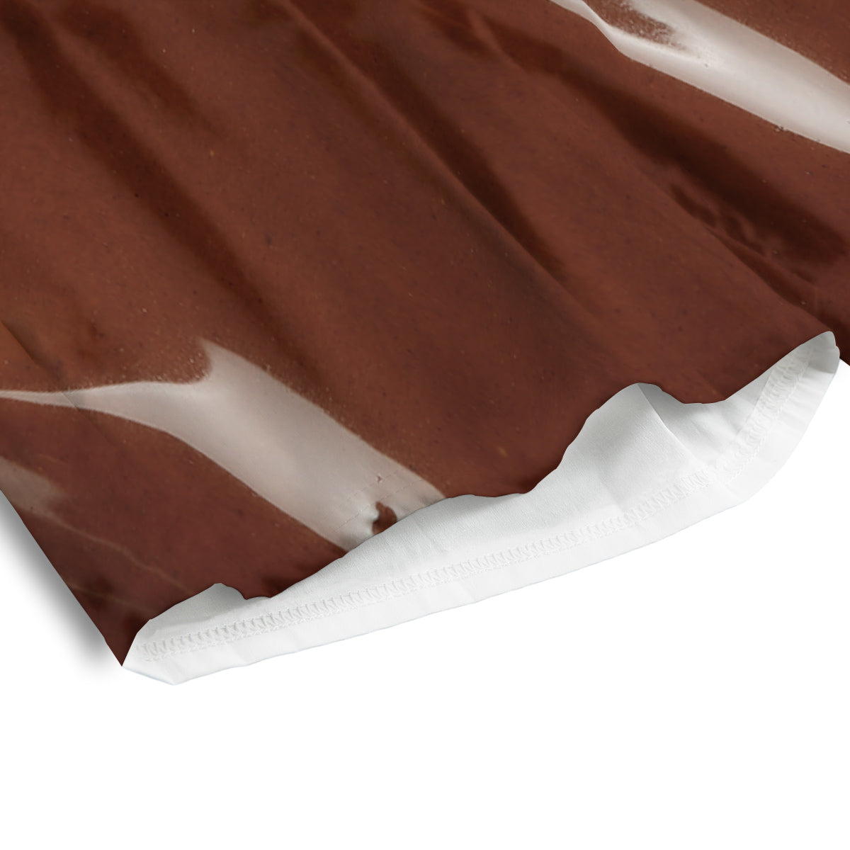 Chocolate Texture Print Men's Athletic Shorts