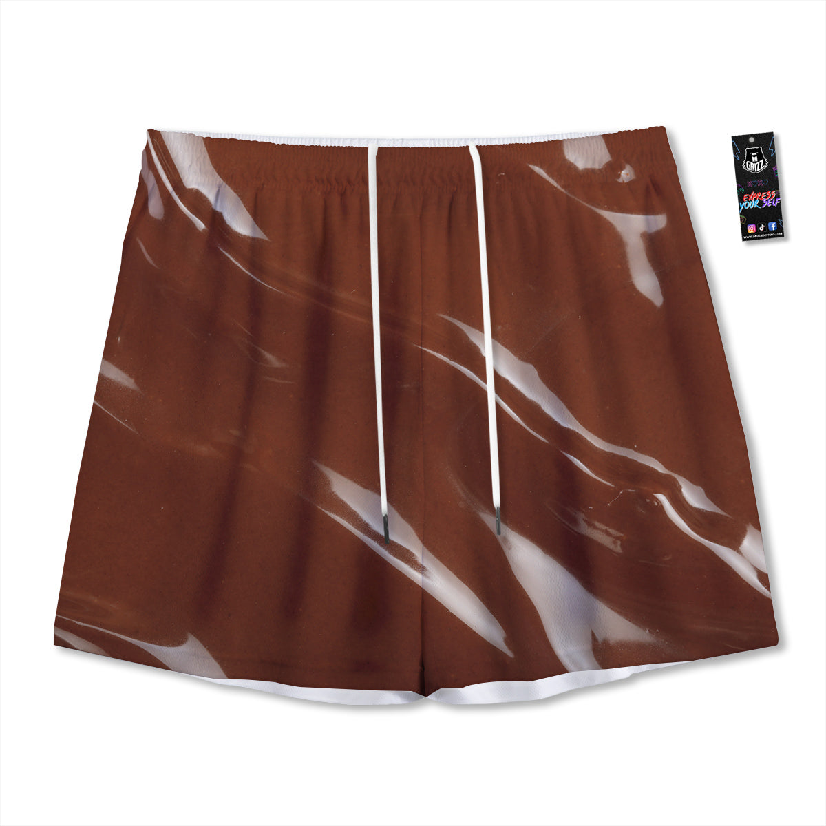 Day Of The Dead Dia De Los Muertos Print Pattern Mesh Shorts