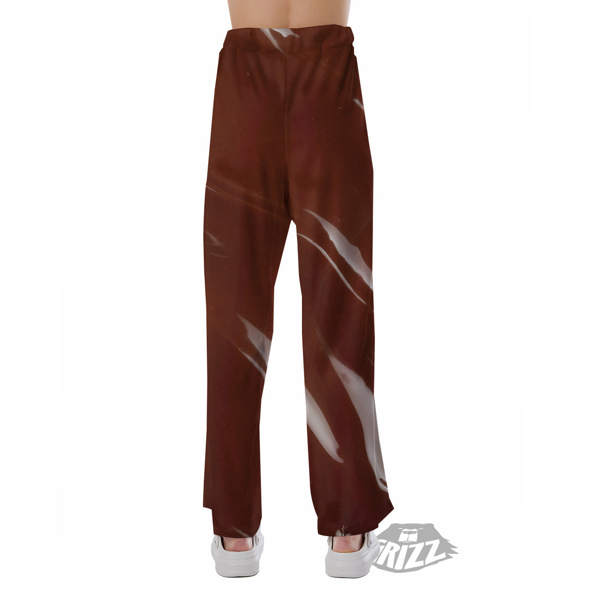 Chocolate Texture Print Pajama Pants-grizzshop