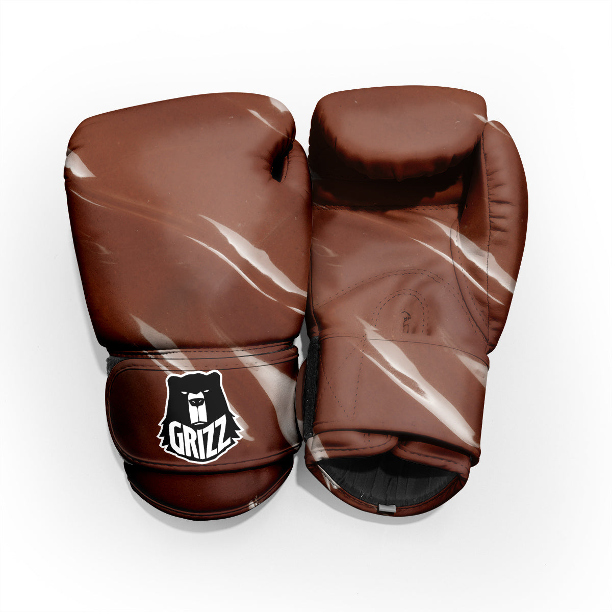 Chocolate Texture Print Pro Boxing Glove