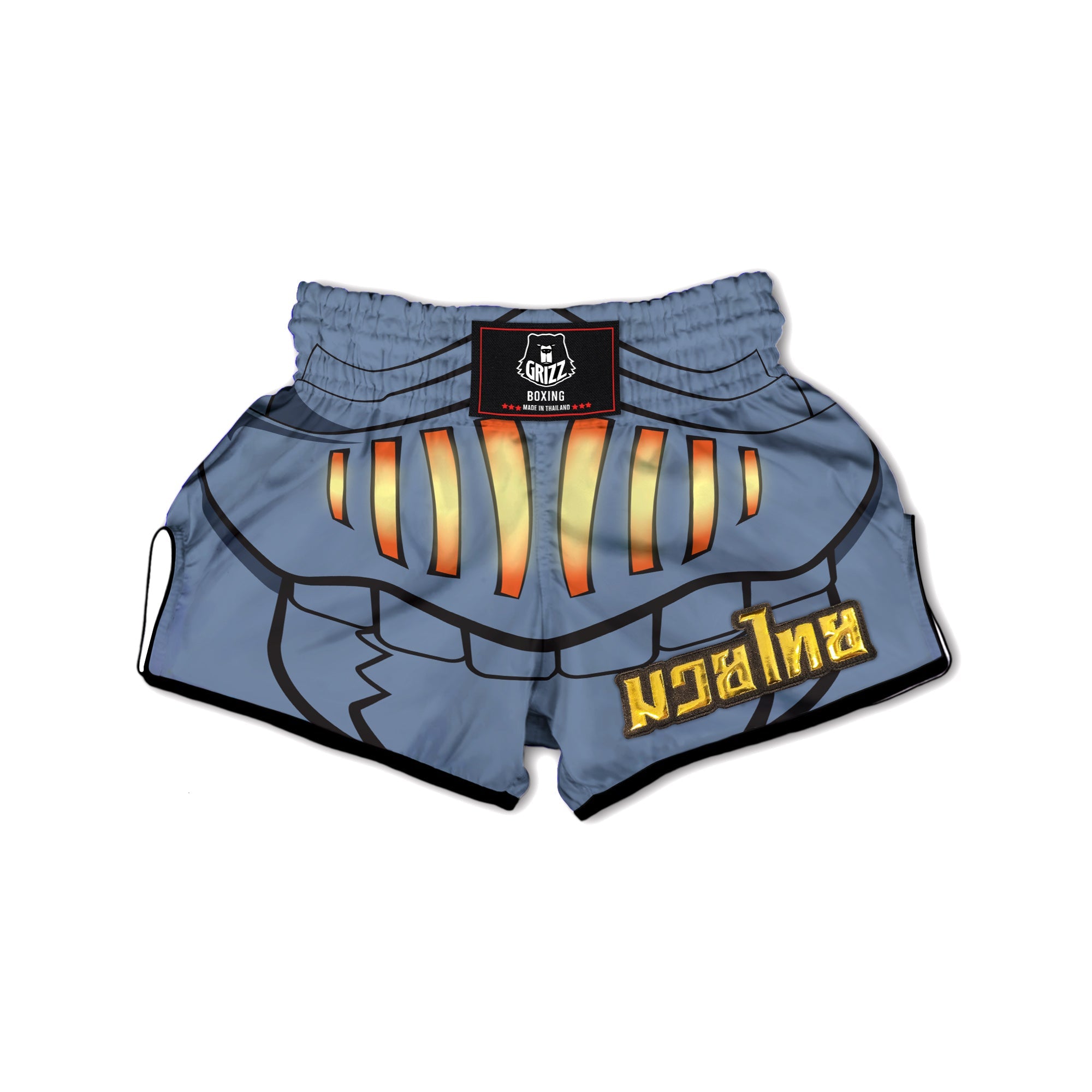Chomei Seven Tails Boxing Shorts-grizzshop