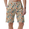 Christian Bible Pattern Print Men's Shorts-grizzshop