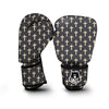 Christian Cross Pattern Print Boxing Gloves-grizzshop