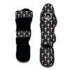 Christian Cross Pattern Print Muay Thai Shin Guards-grizzshop