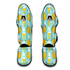 Christian Dove Pattern Print Muay Thai Shin Guards-grizzshop