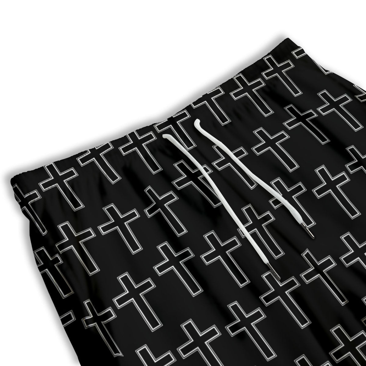 Christian Orthodox Print Pattern Men's Athletic Shorts