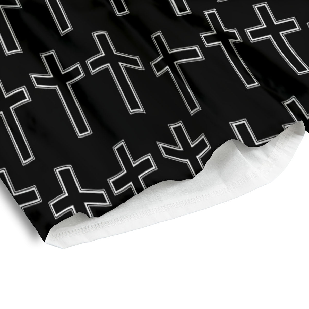 Christian Orthodox Print Pattern Men's Athletic Shorts