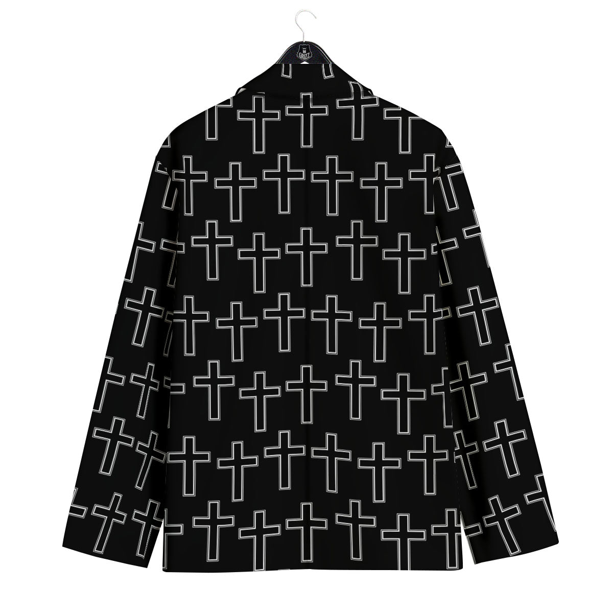 Christian Orthodox Print Pattern Men's Sport Coat-grizzshop