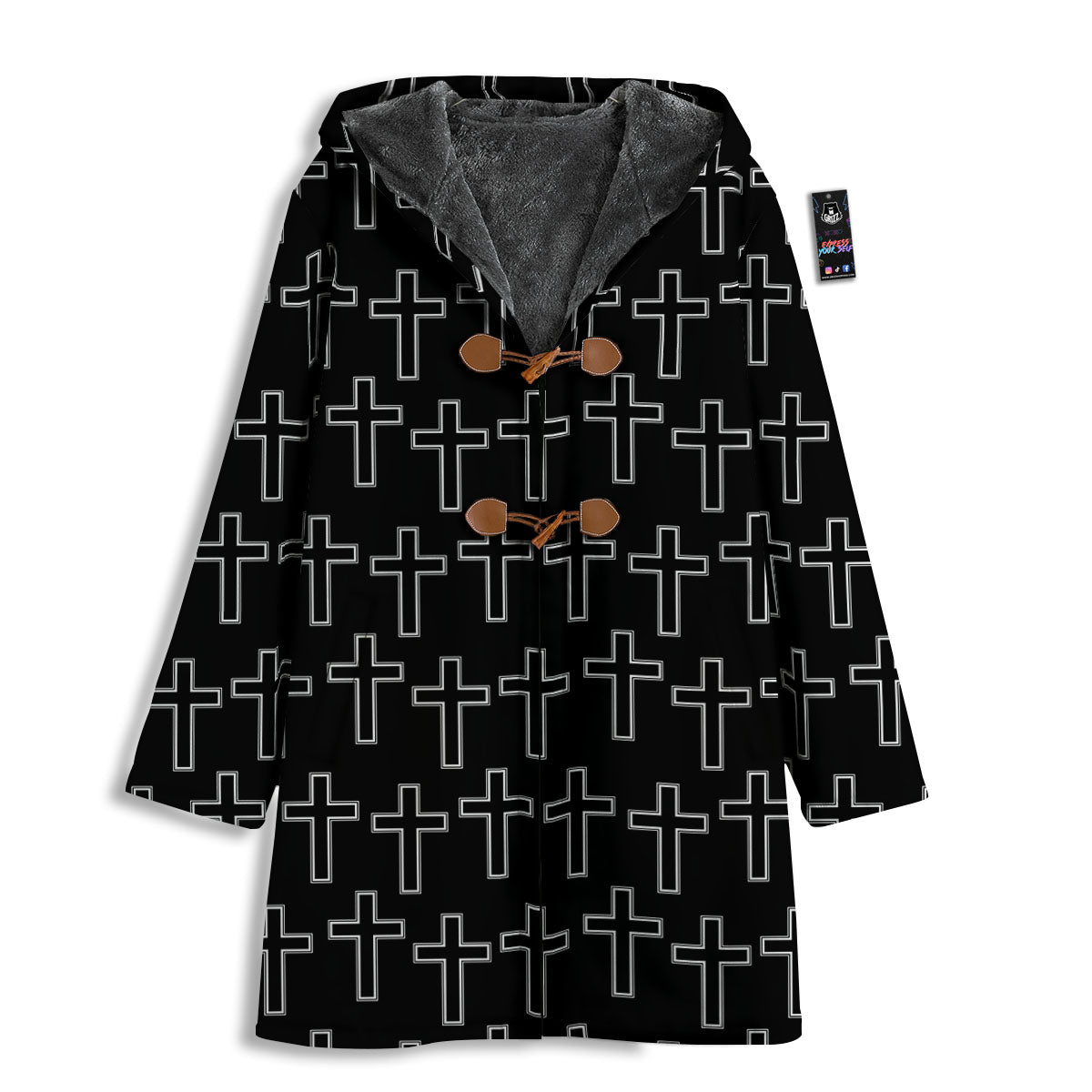 Christian Orthodox Print Pattern Men's Windbreaker Jacket-grizzshop