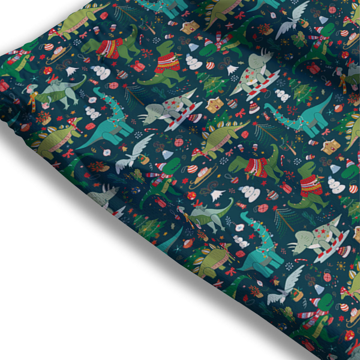 Christmas Animals Fun Print Pattern Mesh Shorts