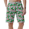 Christmas Cady Cane Pattern Print Men's Shorts-grizzshop