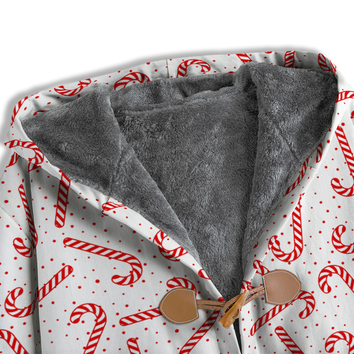 Christmas Candy Print Pattern Men's Windbreaker Jacket-grizzshop