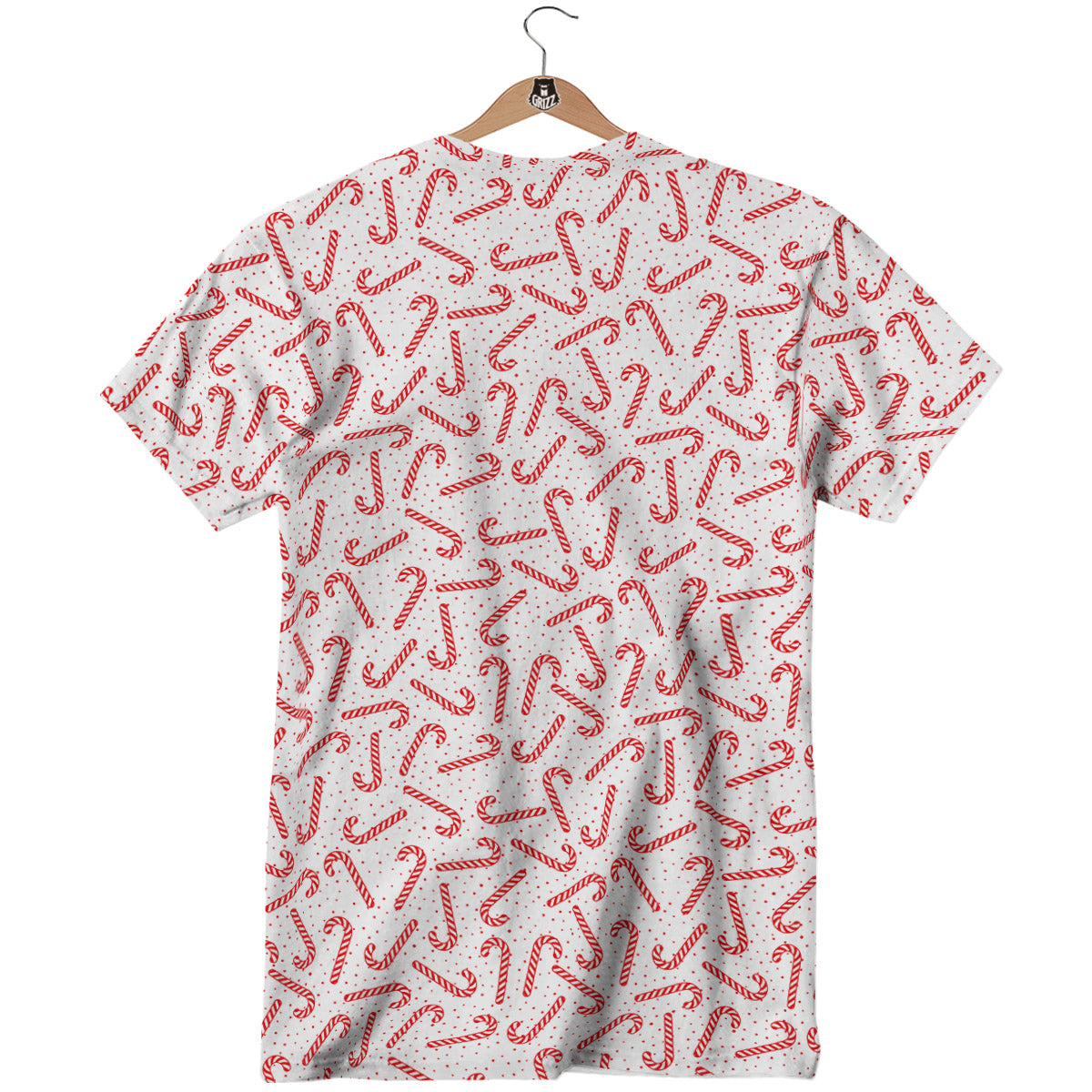 Christmas Candy Print Pattern T-Shirt-grizzshop