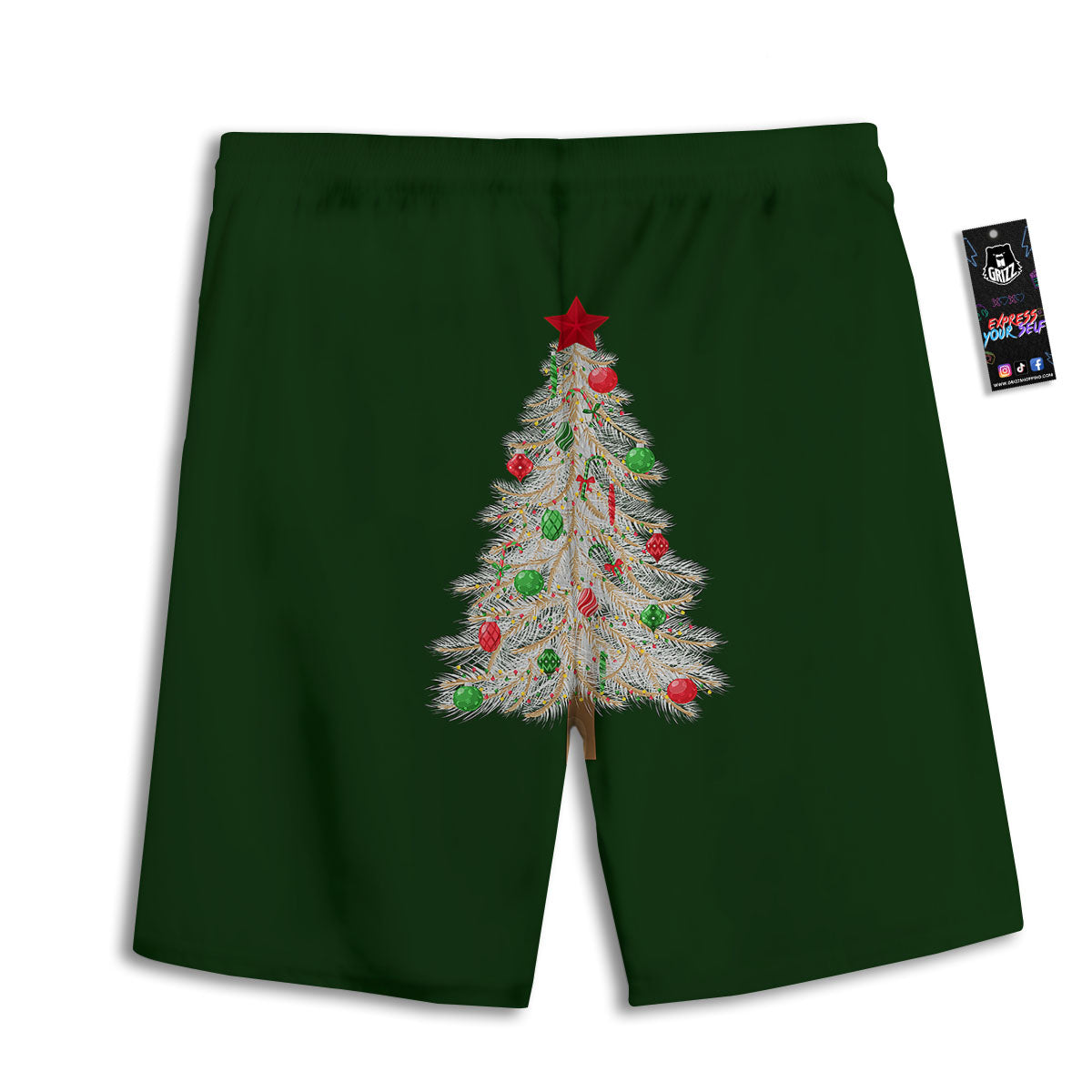 Check Irish Buffalo Print Pattern Men's Athletic Shorts