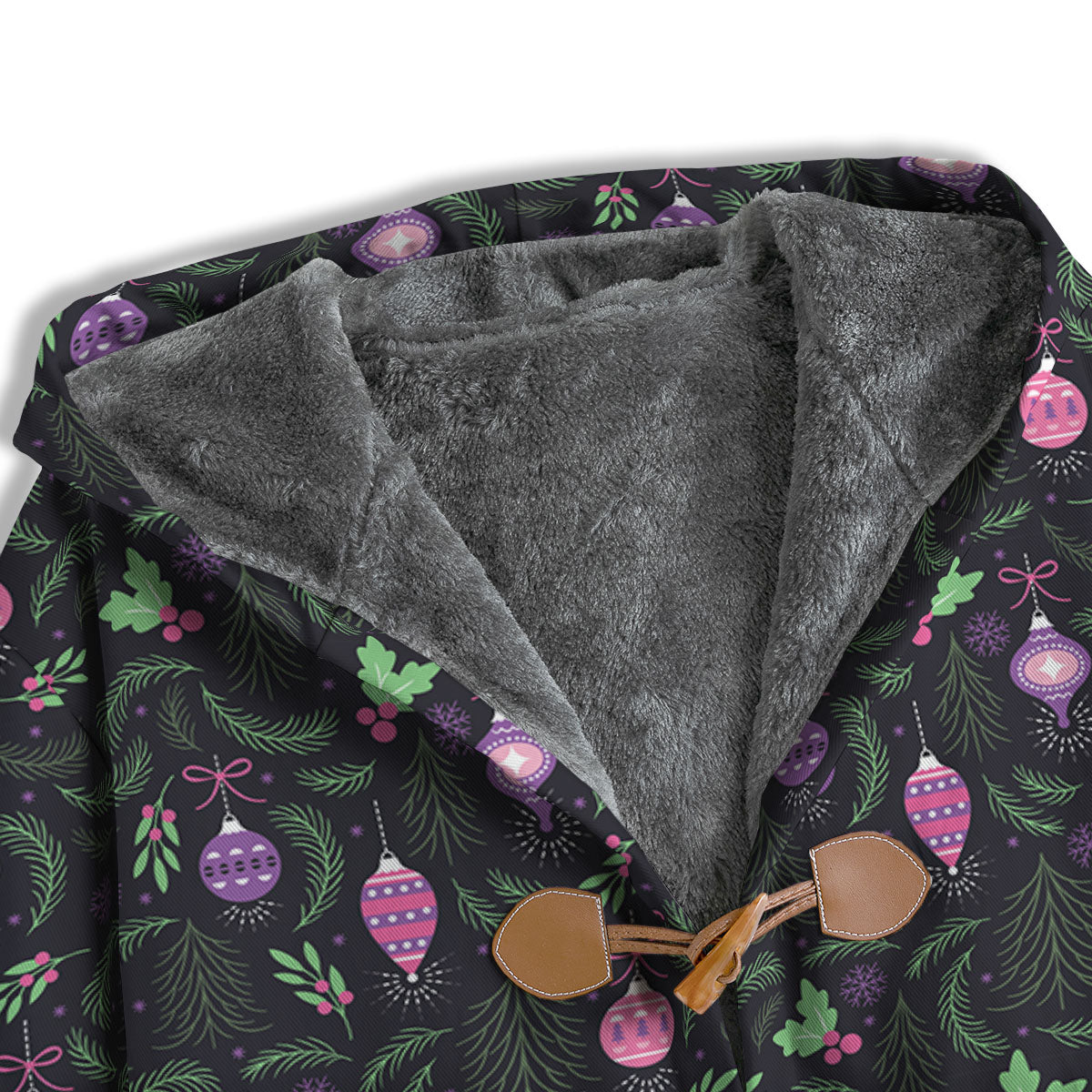 Christmas Decoration Print Pattern Men's Windbreaker Jacket-grizzshop