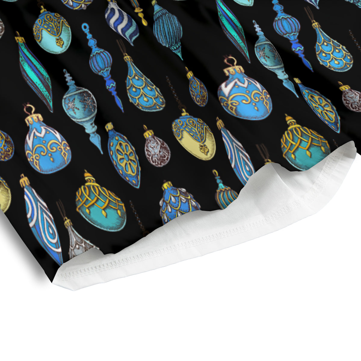 Christmas Decorations Drawing Print Pattern Men's Athletic Shorts