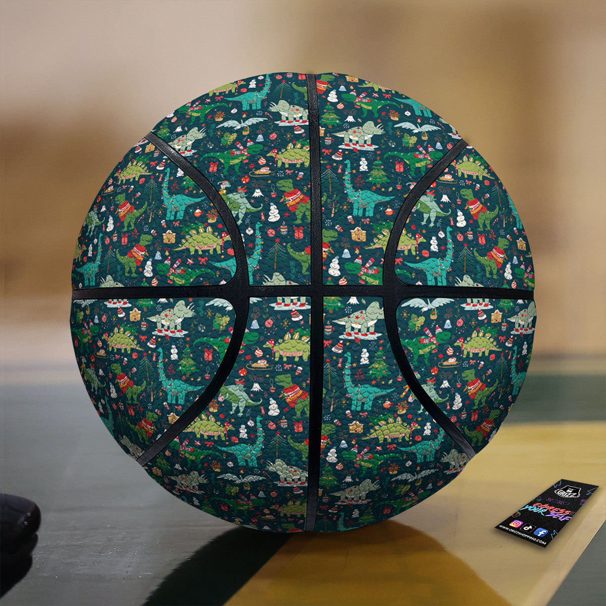 Chakra Manipura Symbol Print Basketball