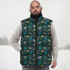 Christmas Animals Fun Print Pattern Down Vest