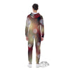 Christmas Defocused Lights Print Men's Jumpsuit-grizzshop