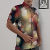 Christmas Defocused Lights Print Untucked Shirts-grizzshop