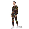 Christmas Lights Print Pattern Men's Jumpsuit-grizzshop