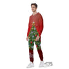 Christmas Tree Print Men's Jumpsuit-grizzshop