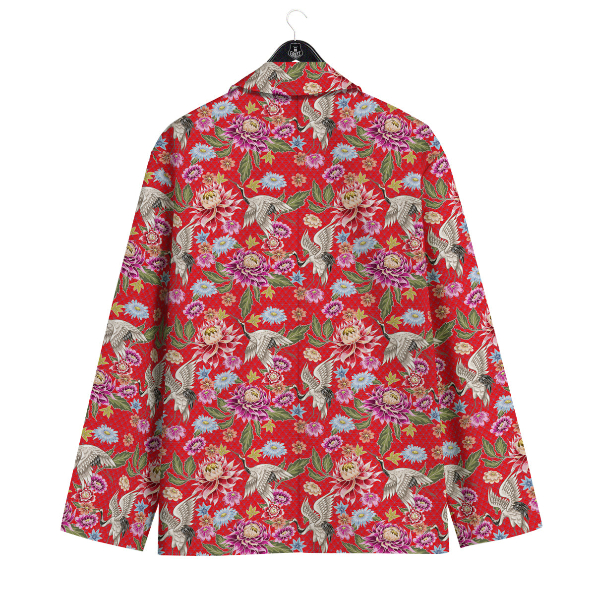 Chrysanthemum Art Print Pattern Men's Sport Coat-grizzshop
