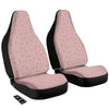 Cigarette And Pink Print Pattern Car Seat Covers-grizzshop