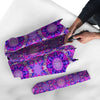 Circle Mandala Purple Print Umbrella-grizzshop