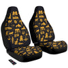 Circular Symbols Of Egypt Print Car Seat Covers-grizzshop